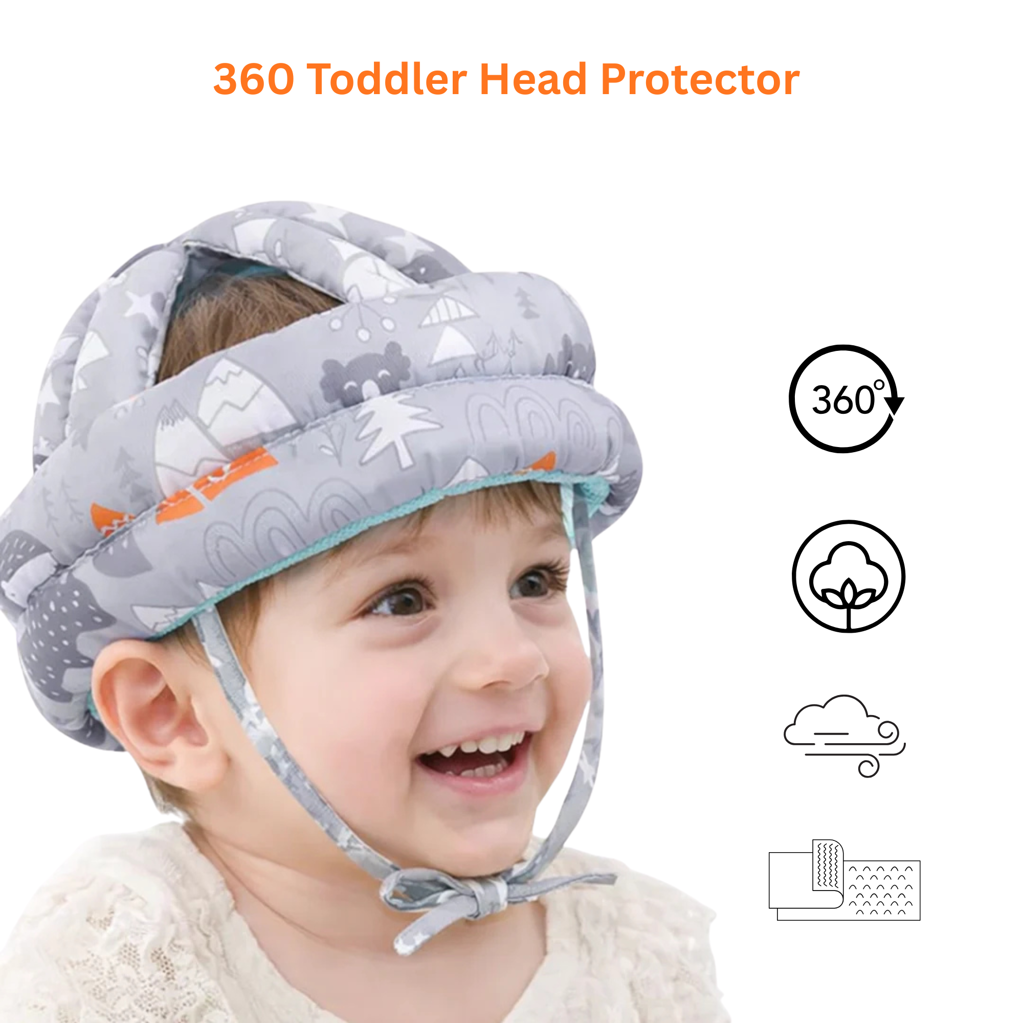 Baby Bubble™️ - Anti-Fall Baby Helmet